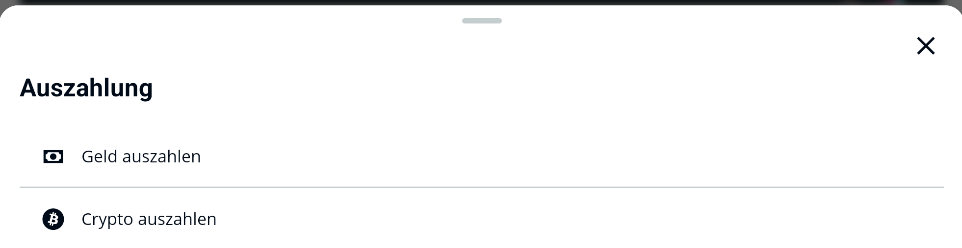 Auszahlungen von Kryptowährungen von deinem BISON Konto auf eine Wallet –  BISON