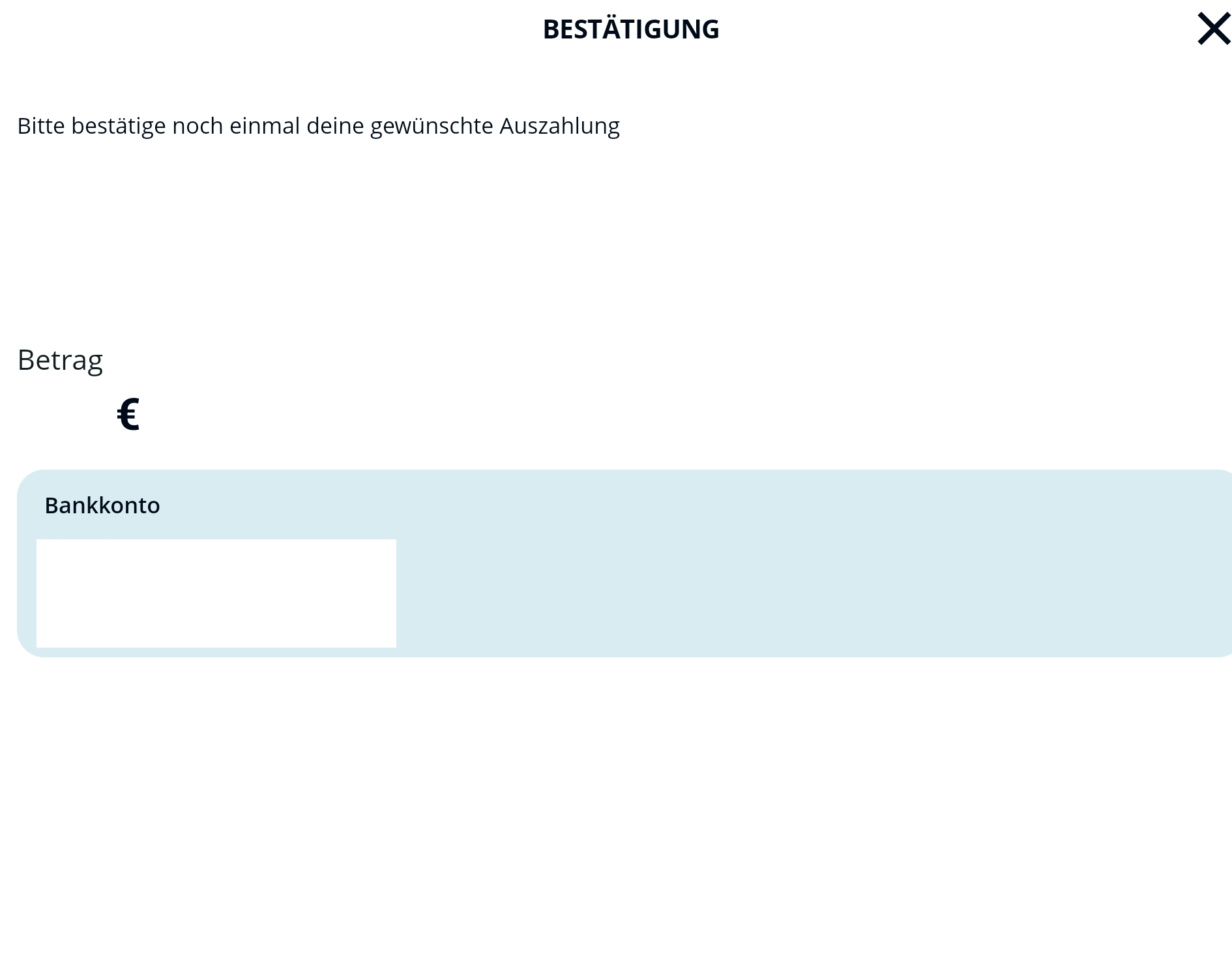 Auszahlungen von Euroguthaben an dein Bankkonto – BISON